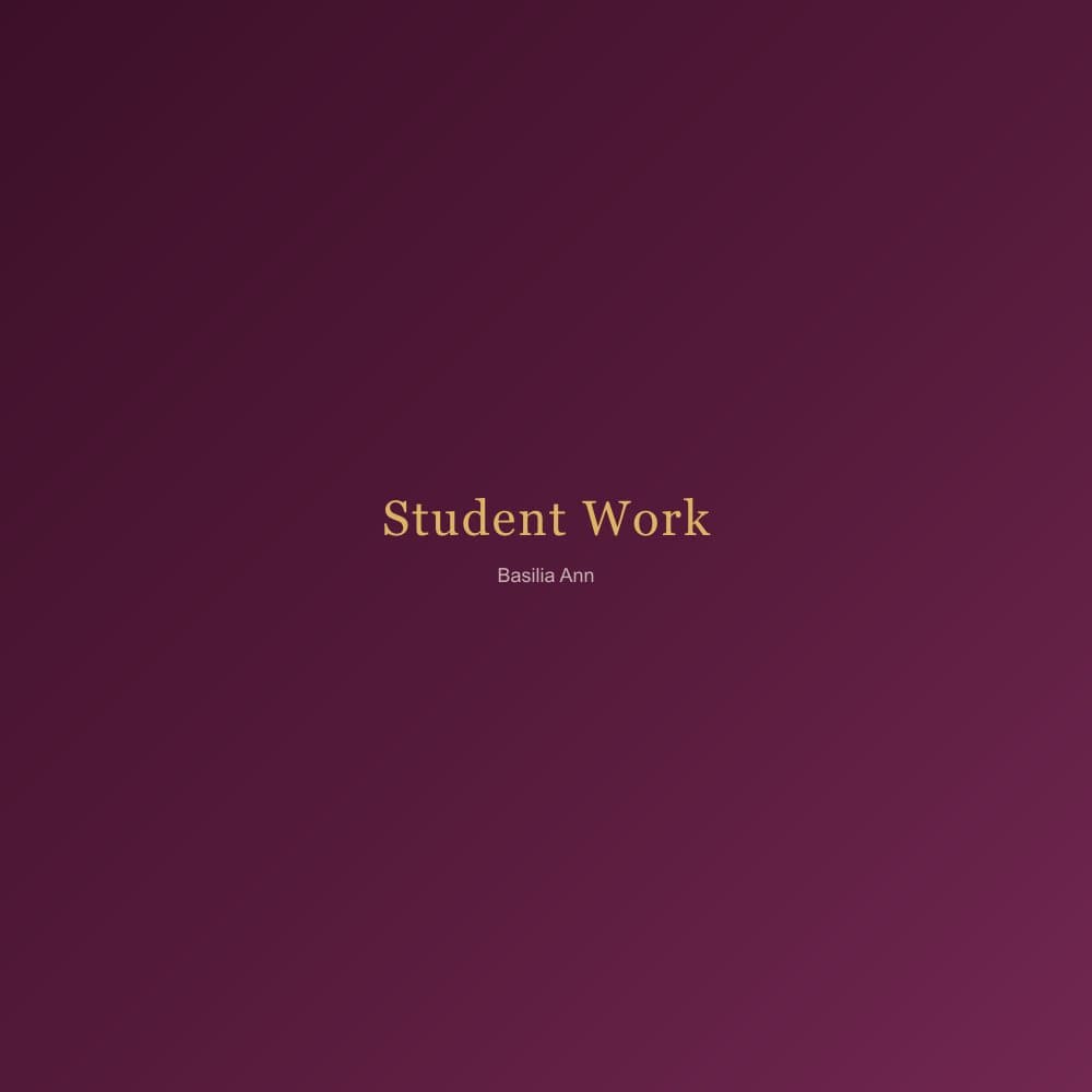 Student pattern-drafting project