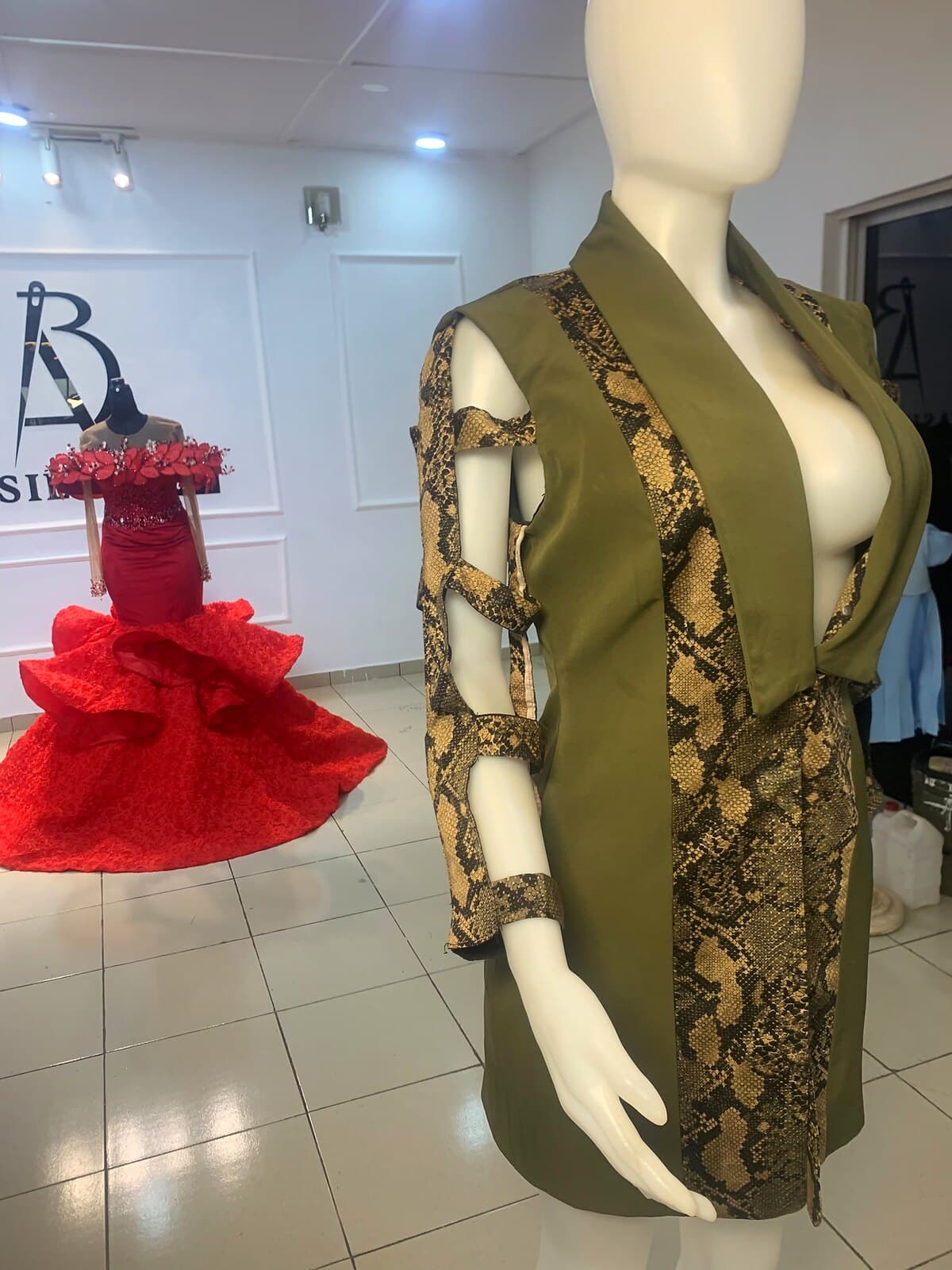 olive-snakeskin editorial